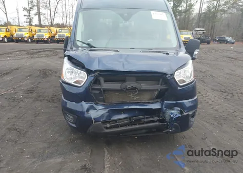 2021 Ford Transit-350 Passenger Van Xlt z USA, uszkodzony, nr VIN 1FDAX9CG4MKA42237